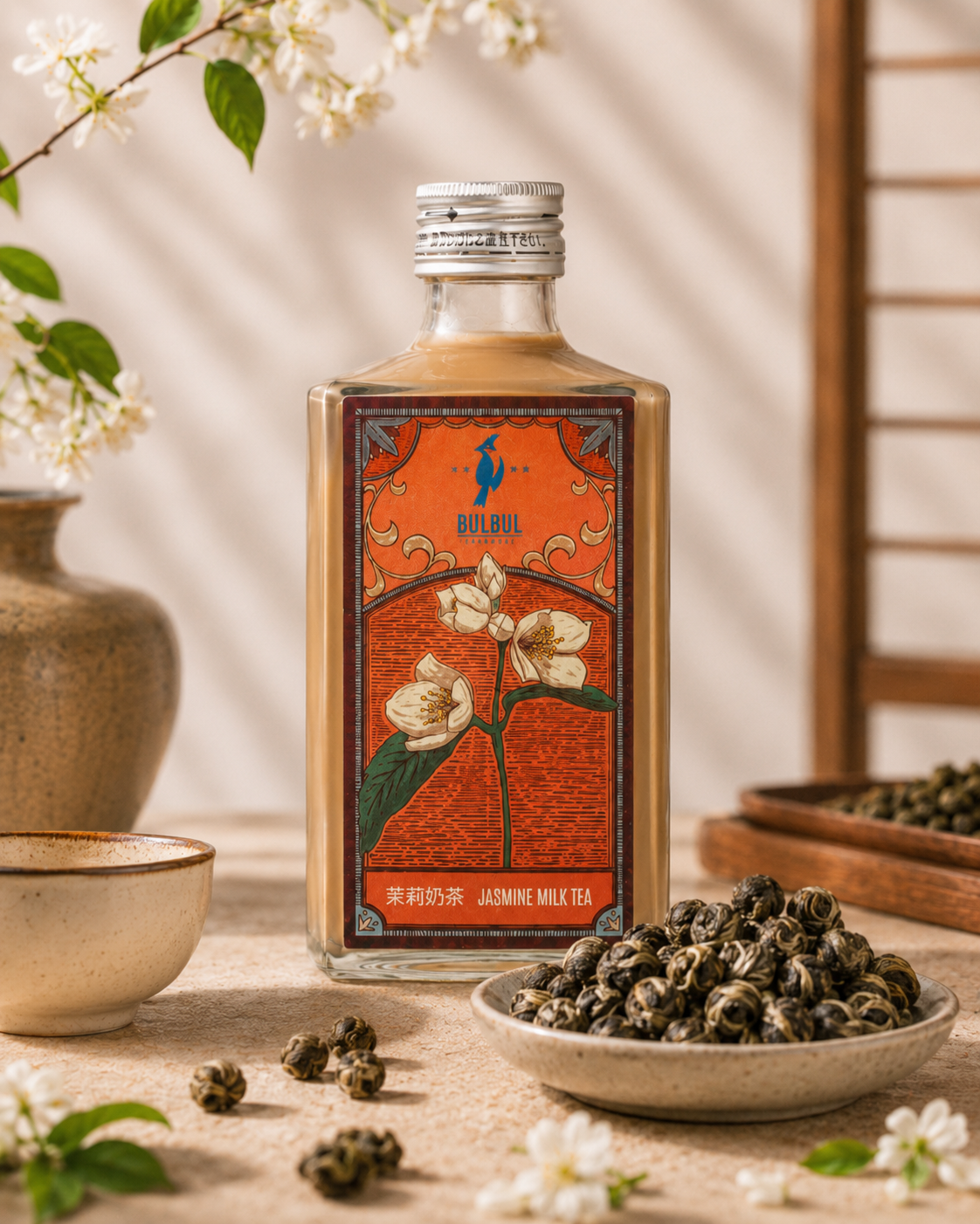 茉莉奶茶 Jasmine Milk Tea